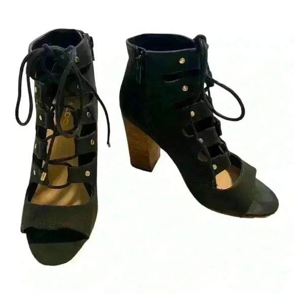 Aldo Woman Black Bootie - Picture 1 of 4